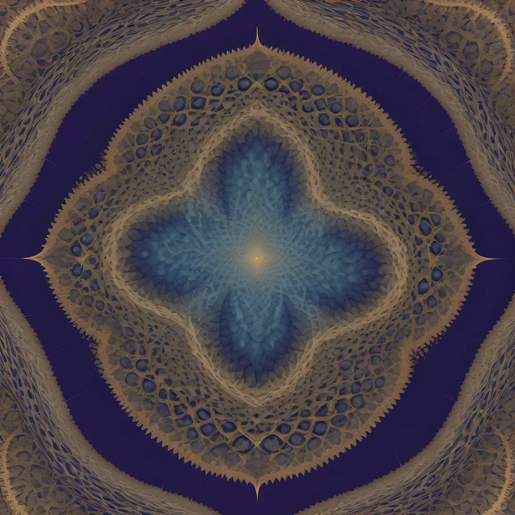 (Optical illusion art:1.3),(:1.5)Paradox diagram,mandelbrot shape,Zentangle,fractal art,geometric paradox