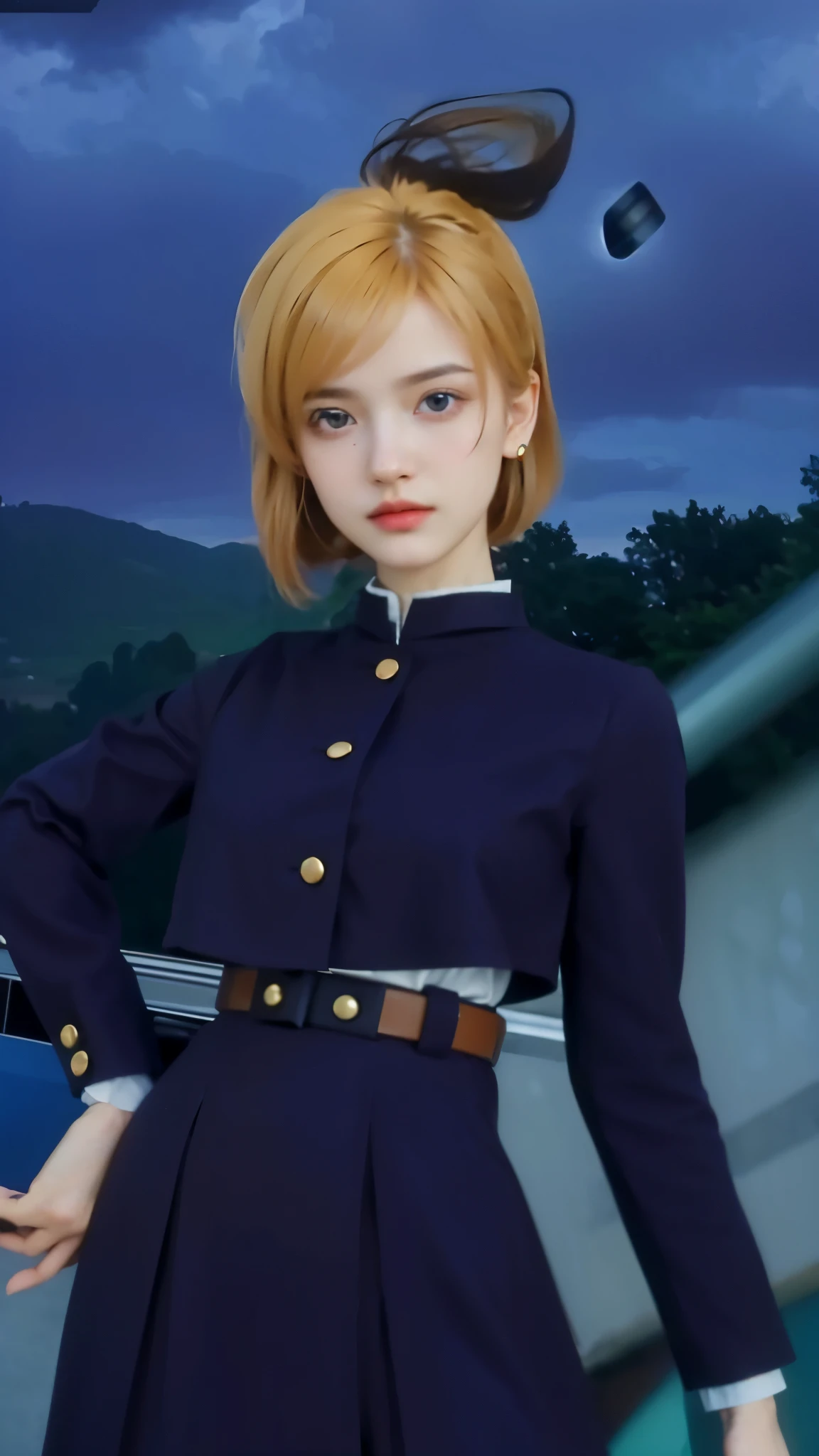 (photorealistic:1.4), best quality, masterpiece, ultra high res, 1girl, (detailed face:1.2), (detailed eyes:1.2), (detailed hair:1.2), (detailed clothes:1.2), 4k, (detailed color:1.2),5),