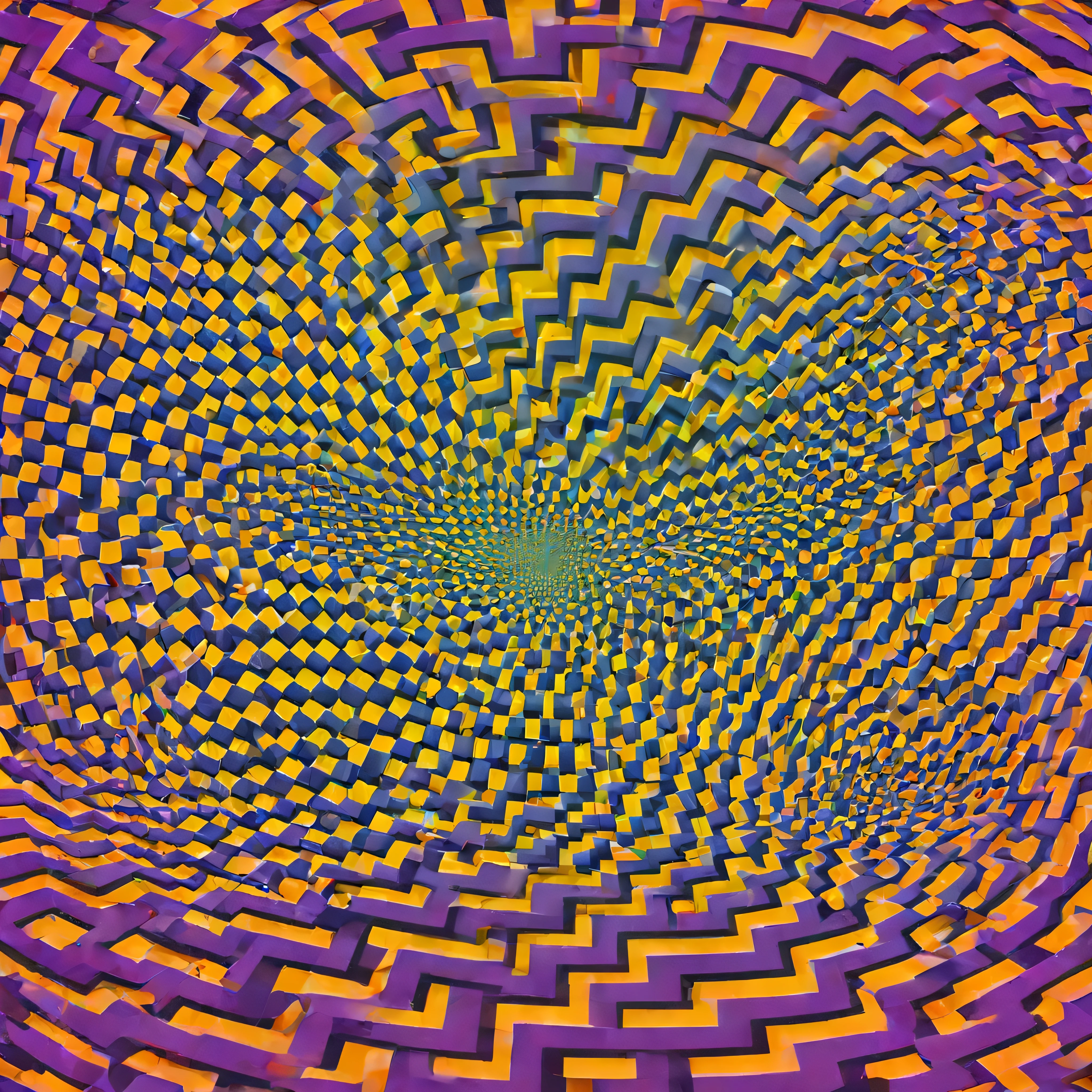 Optical illusion,Dynamic