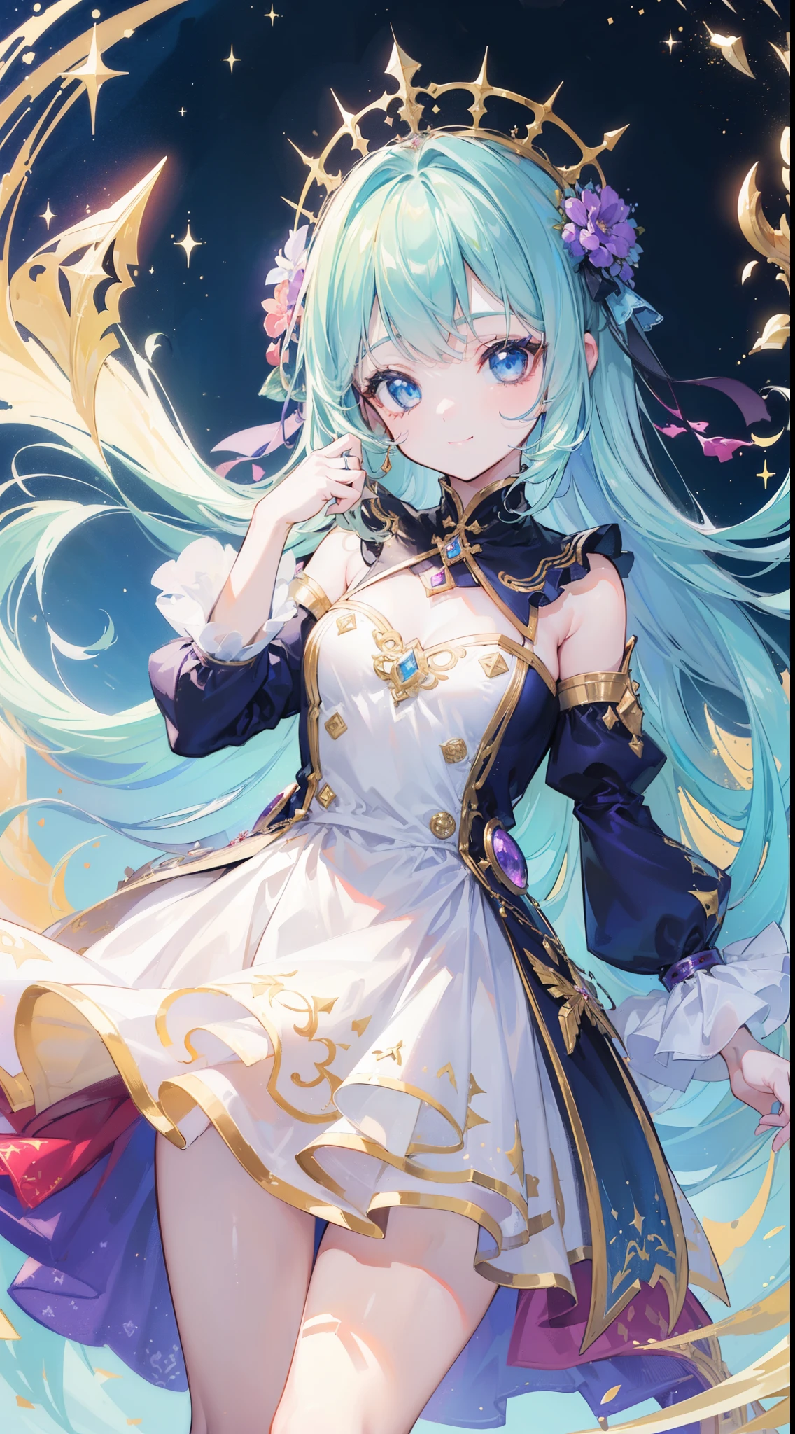 (((32k))), (16k), (8k), (4k), (((32k fantasy background))), (((Pretty girl))), (((cute girl))), (beautiful quality eyes), (cute smile), (((dress))), (((fantasy))), 