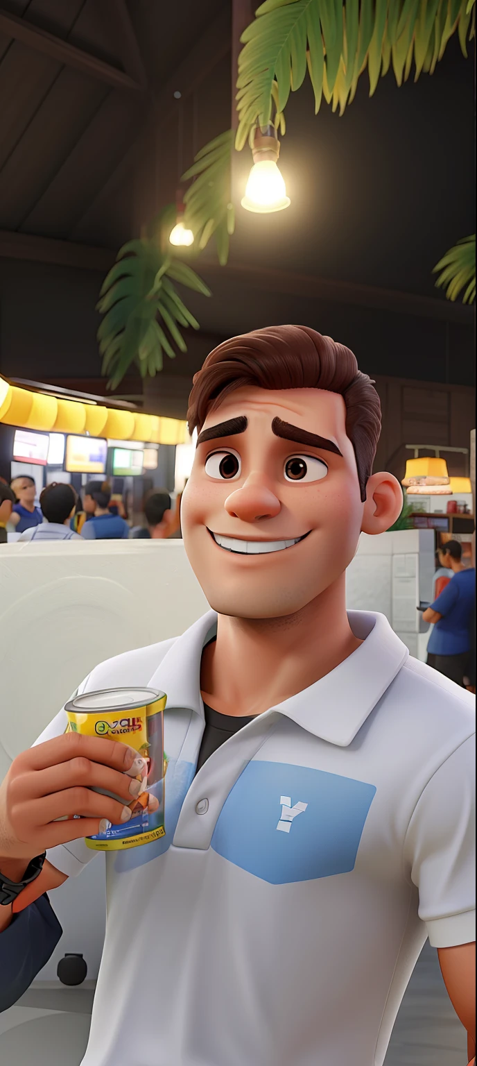 Um homem pixal, alta qualidade, melhor qualidade.