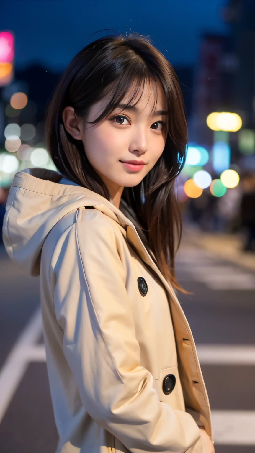 Best-quality, Masterpiece, Ultra-High-Resolution, (Photorealistic:1.4), Raw-Photo, (A lesbian couple, 18-years-old girl and 25-years-old woman), Late at night, In the middle of winter, At Hiroshima's entertainment distric, (The 18-year-old girl, the most famous Japanese idol, (wearing down jacket and hoodie), (extremely beautiful black-short-cut-haired), extremely cute face like the most popular Japanese idol, ((extremely beautiful big-black-eyes)), extremely beautiful lips, extremely beautiful skins, extremely beautiful long-eyelashes, skinny-body), 
(The 25-year-old woman, the most famous Japanese actress, (wearing expensive-coat and business suit), (extremely beautiful brown-long-haired), extremely beautiful face like the most popular Japanese actress, ((extremely beautiful big-solid-circle-eyes)), extremely beautiful skins, extremely beautiful lips, extremely beautiful long-eyelashes, perfect-proportion), innocent smile, completely-drunk, high-on