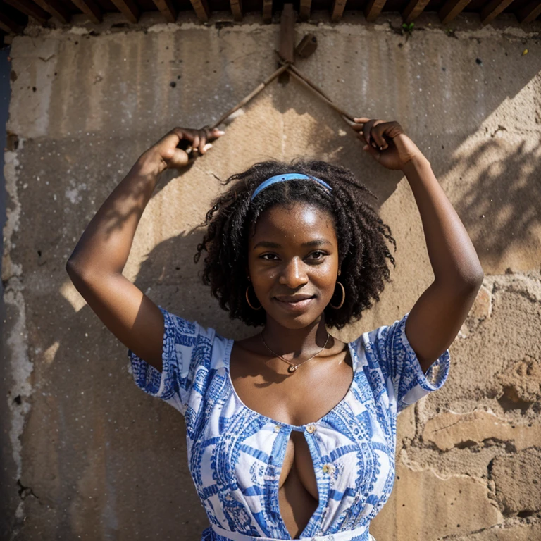 Nia Mukanda, uma jovem angolana de 19 anos, whose history unfolds between traditions rooted in the shadow of Monte Moco. Seu sobrenome, Mukanda, ecoa como um elo com a ancestralidade, connecting it to the past and propelling it towards a future where traditions are a treasure to be preserved. Between laughter and songs, Nia forja seu caminho, leaving a lasting mark on the diverse tapestry of Angolan culture.