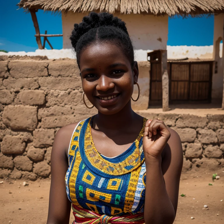 Nia Mukanda, uma jovem angolana de 19 anos, whose history unfolds between traditions rooted in the shadow of Monte Moco. Seu sobrenome, Mukanda, ecoa como um elo com a ancestralidade, connecting it to the past and propelling it towards a future where traditions are a treasure to be preserved. Between laughter and songs, Nia forja seu caminho, leaving a lasting mark on the diverse tapestry of Angolan culture.