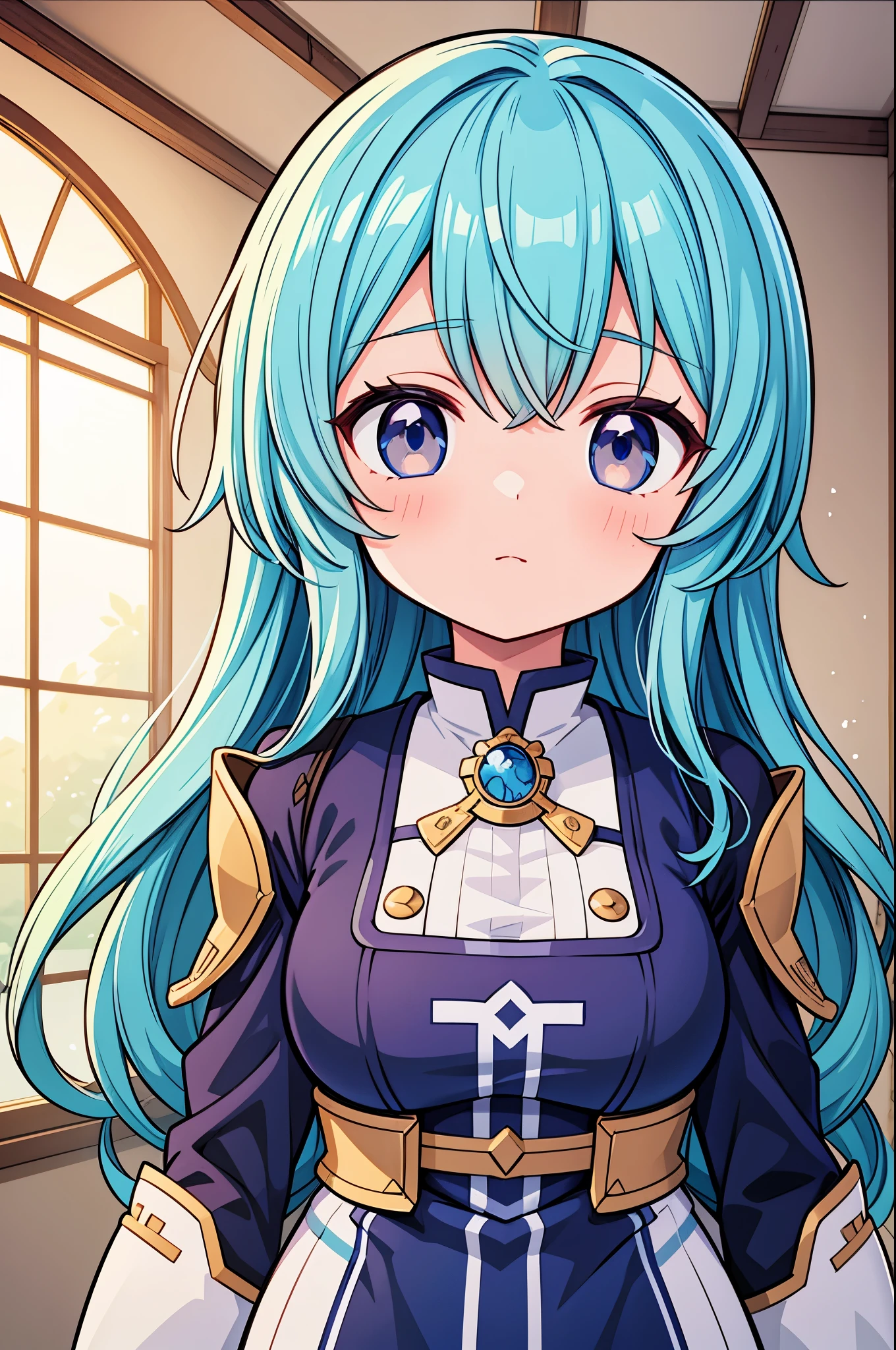 Very detailed illustration in anime style of a female engineer with a wavy hair in a bob style, extremely detailed face, laboratory environment, (ni no kuni), (mushoku tensei merged with Guild wars 2), JRPG, art by MSchiffer, pixiv, konachan, high contrast, flat colors, cel shaded, light particles, colorful, zoomed, midshot