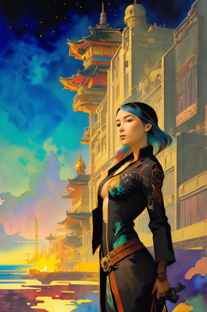 (女of子らしい絵画:1.3) of (Super detailed:1.3),(居心地of良い:1.3),highest quality,masterpiece,very detailed,Super detailedな,jessica albaan real craft 5,octane rendering,(2D:1.2), limited pallete flat color,, digital painting, art station, concept art, Smooth, sharp focus,art By ross tran and greg rutkowski and alphonse Mucha and Bak Karol,, (oil:1.16),(アクリル絵of具:1.16),(colorful:1.5), (watercolor:1.16),, By (nbing punk:1.0),(kuvshinov:1.0),(夢ofような:1.0),(Samdo Esalt:1.0),(model shooting style:1.0),(By Artist Koho Shoda:1.3),(By Artist Mike Mignola:1.3),(By Artist Joop Polder:1.3),(Classicism Art:1.3),(Industrial Art:1.3),(Solarpunk Art:1.3)