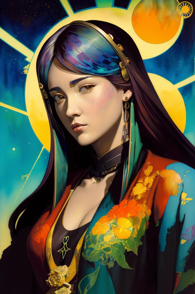 (女of子らしい絵画:1.3) of (Super detailed:1.3),(居心地of良い:1.3),highest quality,masterpiece,very detailed,Super detailedな,jessica albaan real craft 5,octane rendering,(2D:1.2), limited pallete flat color,, digital painting, art station, concept art, Smooth, sharp focus,art By ross tran and greg rutkowski and alphonse Mucha and Bak Karol,, (oil:1.16),(アクリル絵of具:1.16),(colorful:1.5), (watercolor:1.16),, By (nbing punk:1.0),(kuvshinov:1.0),(夢ofような:1.0),(Samdo Esalt:1.0),(model shooting style:1.0),(By Artist Koho Shoda:1.3),(By Artist Mike Mignola:1.3),(By Artist Joop Polder:1.3),(Classicism Art:1.3),(Industrial Art:1.3),(Solarpunk Art:1.3)