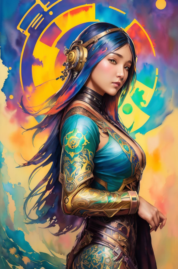 (女of子らしい絵画:1.3) of (Super detailed:1.3),(居心地of良い:1.3),highest quality,masterpiece,very detailed,Super detailedな,Jessica Alba、limited pallete flat color,, digital painting, art station, concept art, Smooth, sharp focus,art By ross tran and greg rutkowski and alphonse Mucha and Bak Karol,, (oil:1.16),(アクリル絵of具:1.16),(colorful:1.5), (watercolor:1.16),, By (nbing punk:1.0),(kuvshinov:1.0)(model shooting style:1.0),(Classicism Art:1.3),(Industrial Art:1.3),(Solarpunk Art:1.3)