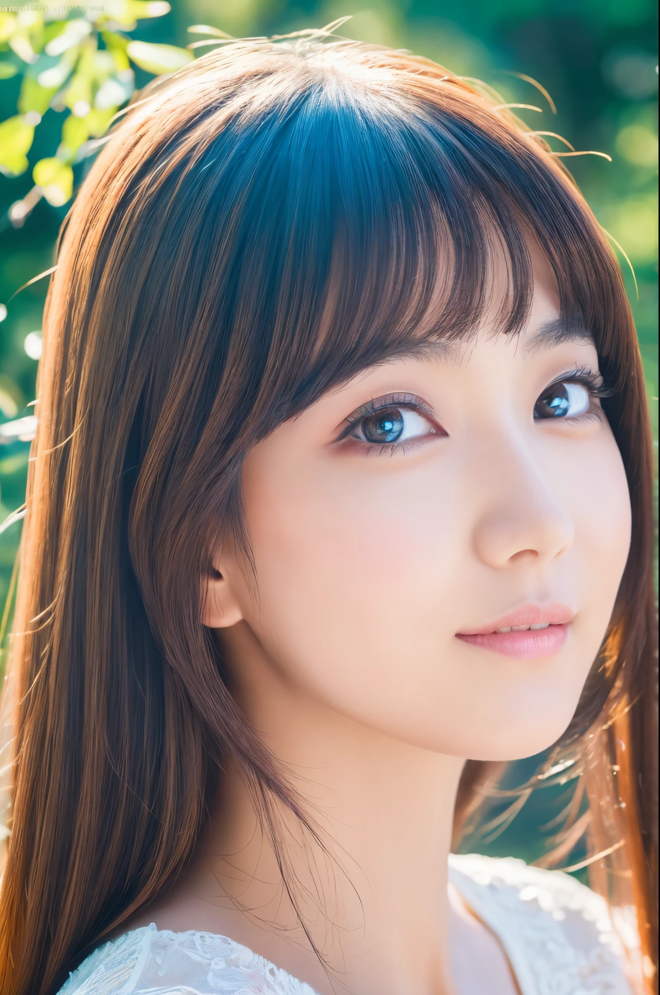 (best quality,highres,ultra-detailed),portraits,beautiful Japanese lady,beautiful detailed eyes,beautiful detailed lips,extremely detailed face,longeyelashes,soft smile,flowing hair,natural lighting,vivid colors