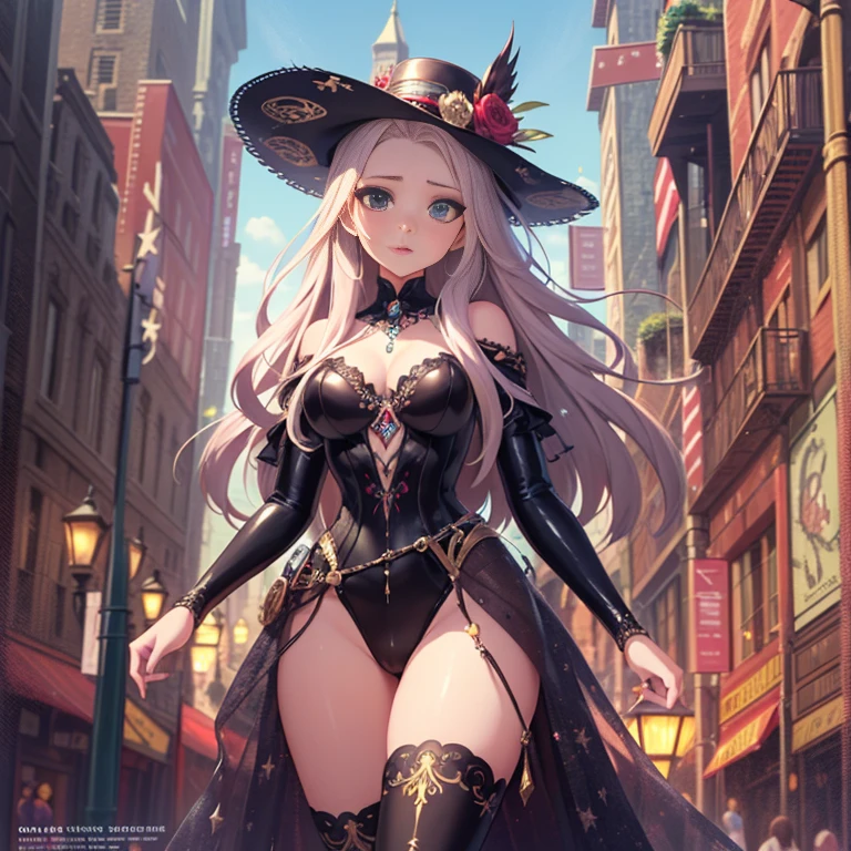 Best possible quality, high resolution 8k,most Beautiful woman with a dress and hat walking down the street, tanned skin, fine hat, elegant,fantasy Victorian art, Victorian inspired science fiction, steampunk fantasy style, steampunk fantasy, Miss Aniela, Victorian lady, Victorian city, Victorian style costume, intricate Victorian dress, Victorian inspired clothing, League holder, fine art fashion photography, steampunk fiction, steampunk aesthetic, fantasy genre portrait, fine art fashion magazine style,only underwear