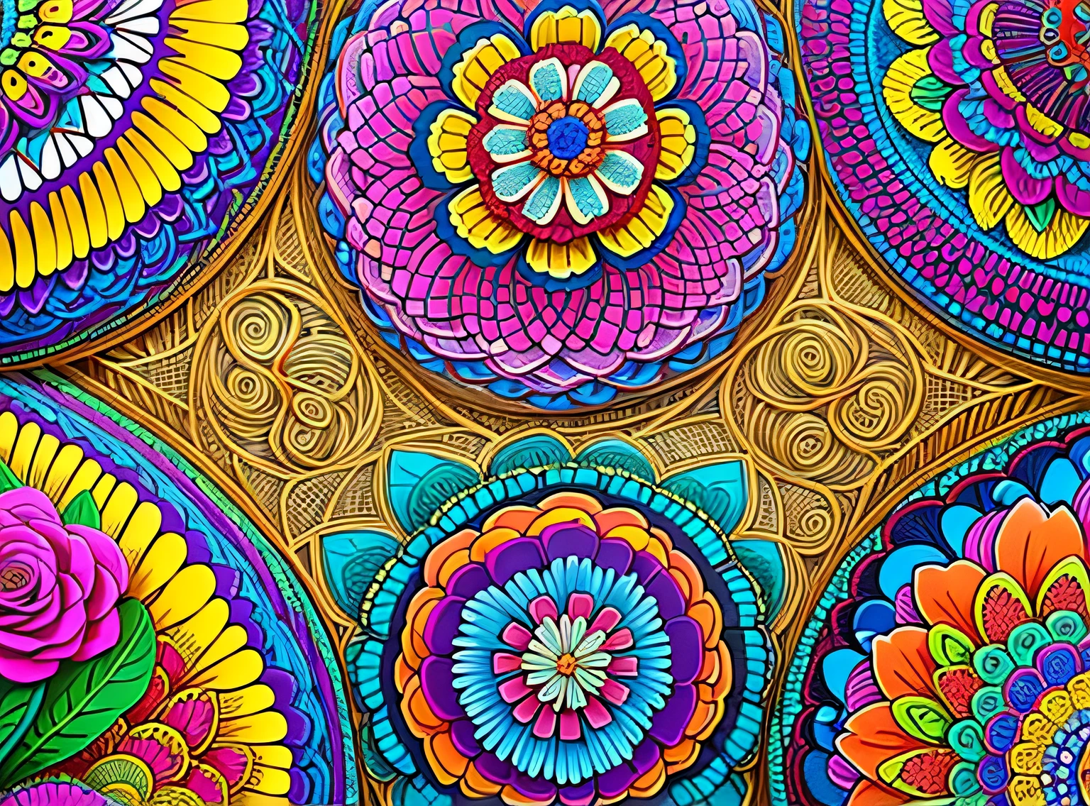 (ultra-fundo detalhado, fundo detalhado), absurdos, high resolution, ultra detalhado, extremamente detalhado, (ramo de flores:1.3), (Zentangle:1.2), (Geometric:1.2),(colorida),