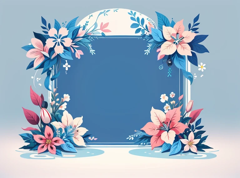 Not full picture, blue background, there is a picture of flowers with pink and white flowers, flower background, blue background: 3, flower background, forest with flower blue, flower wallpaper, background natural flowers, blue background, blue background!!!!!!!!,