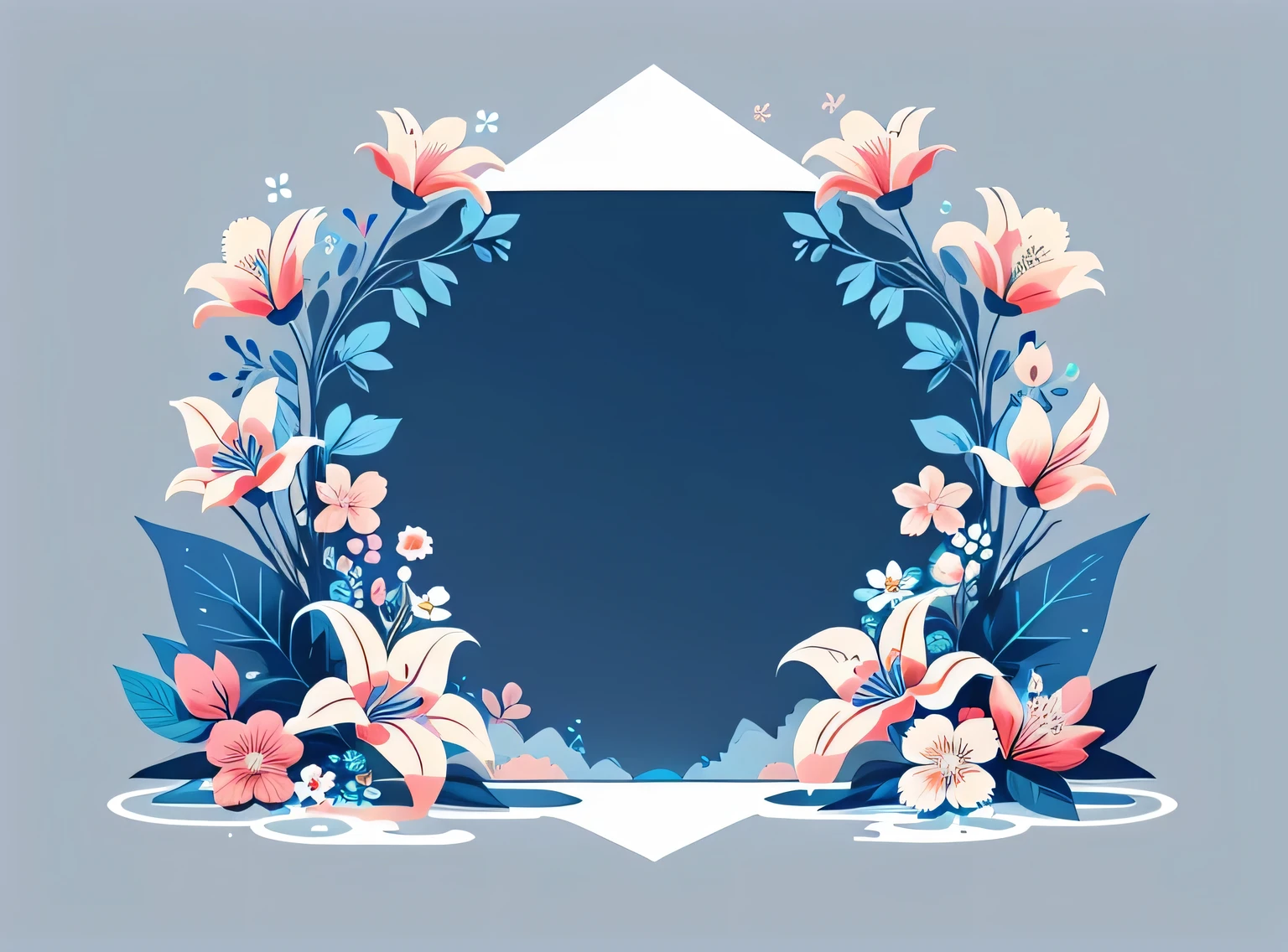 Image not complete, fundo azul, there is a photo of flowers with pink and white flowers, fundo de flor, fundo azul: 3, fundo de flor, floresta com flor azul, papel de parede de flores, fundo flores naturais, fundo azul, fundo azul!!!!!!!!,