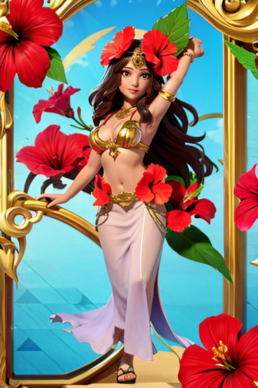 hibiscus flowers goddess