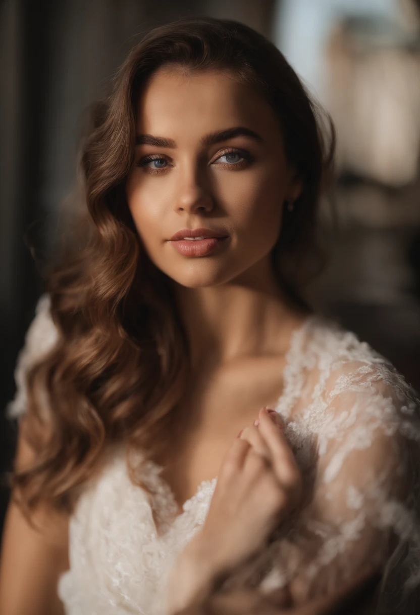 Femme alafed avec débardeur blanc et collier, fille sexy aux yeux verts, Portrait de Sophie Mudd, cheveux bruns et grands yeux, selfie d'une jeune femme, yeux de la chambre, Violette Myers, sans maquillage, Maquillage naturel, regarder directement la caméra, visage avec artgram, maquillage subtil, tâches de rousseur, Yeux verts percés, bel angle, Pose engageante, jolie fille, , , déesse brune, détails élevés, Pose satisfaisante, , jupe en cuir