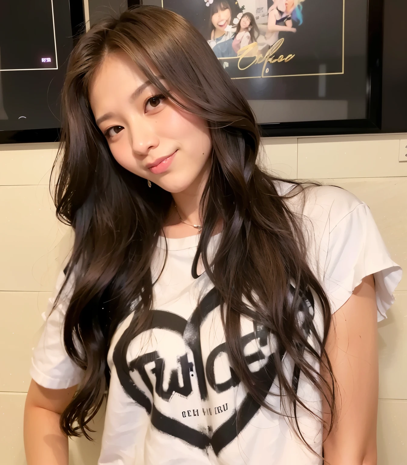 arafed woman with long hair wearing a white shirt and jeans, blackpink jennie, tzuyu from twice, jossi of blackpink, roseanne park of blackpink, portrait of jossi of blackpink, jaeyeon nam, korean idol, bae suzy, taejune kim, heonhwa choe, jisoo of blackpink, pokimane, lalisa manoban of blackpink
