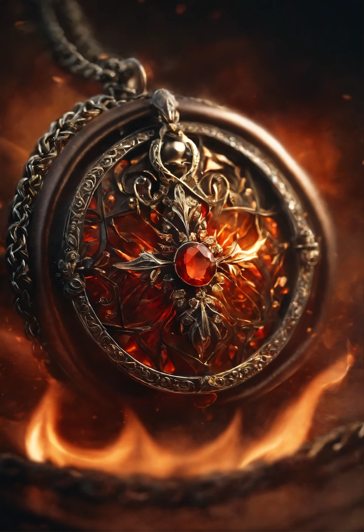 chain, coulomb, bird, fire, talisman, soul stone, soul, pulse, имpulse, life