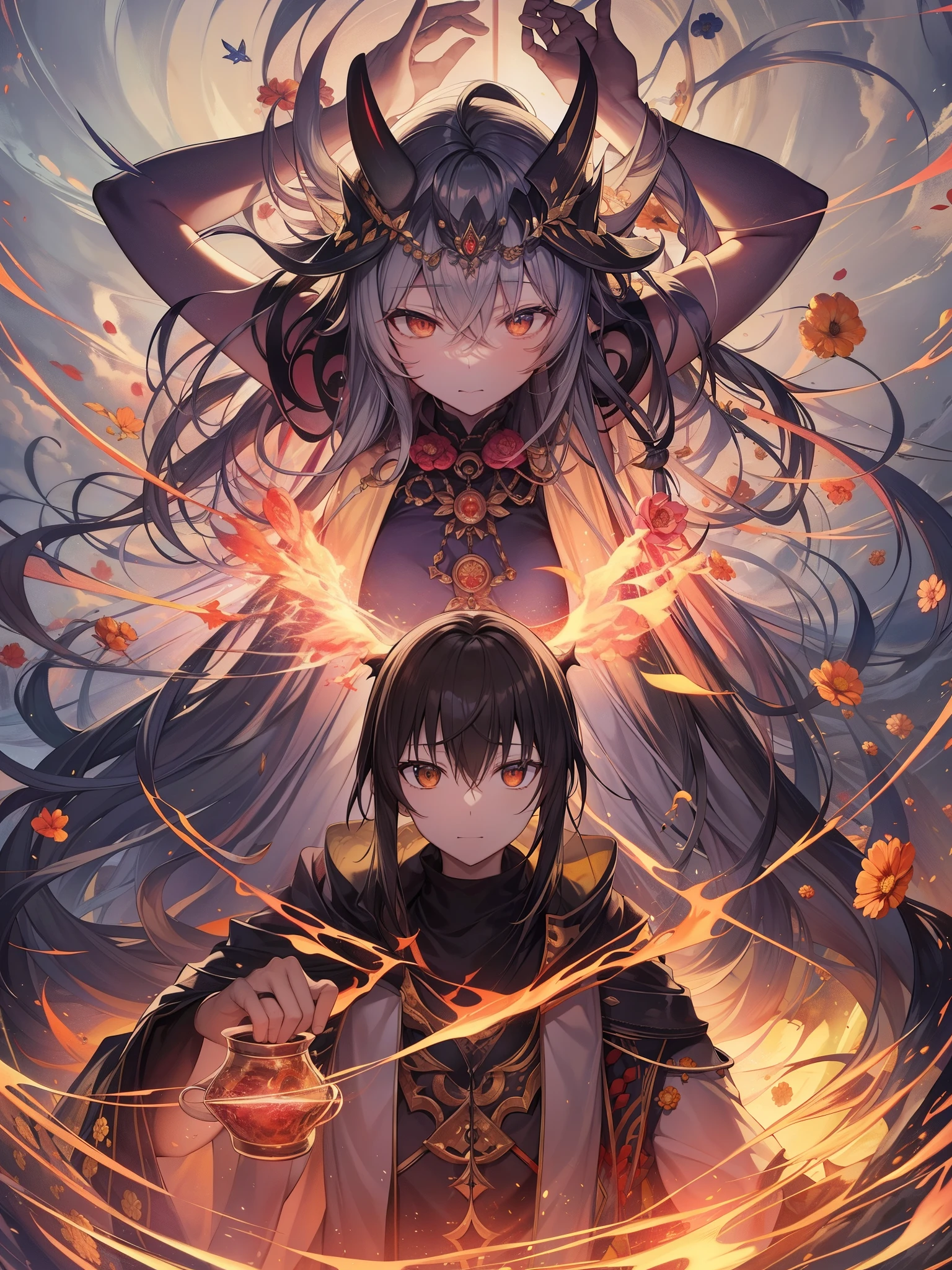 eight hells、Muma Hell、大scorching hell、scorching hell、大Call hell、Call hell、collective hell、black rope hell、Wait for living hell、Kill、steal、Adultery、drinking、lie、wrong view、Offense against a preceptor、Parents, Arahants（Saint）kill、located at the bottom of hell。The size is bigger than the previous seven hells、20,000 yojanas each in length and width（There is also a theory that it is 80,000 yojana.）。Because it&#39;s the lowest tier、To reach this hell、Headlong over（at free fall speed）It is said that it will continue to fall for 2000 years.。With all the hardships of the previous seven hells and other places as one minute,、The suffering of Ohana hell、It is said that there are 1000 times more。Kenju、Knife Mountain、Constant suffering such as hot water（minute, moment）receive without。4 yojanas tall、There is a strange demon who has 64 eyes and breathes fire.。His tongue was pulled out and he was hammered with 100 nails.、Tortured by insects and snakes that spit poison and fire、Being made to climb up and down a hot iron mountain。Even the seven hells so far、このMuma Hellに比べれば夢のような幸福であるという。 The lifespan in this hell is、If the human world&#39;s 6,400 years old is counted as one night per day, then 64,000 years old is counted as one night per day, which is 64,000 years old.、In human world time, this corresponds to 349 quintillion 2413 trillion 440 billion years.。Also、This period is also called ichichu kalpa.。 As for the explanation regarding the length of this 1st time kalpa,、「This man has an infinite lifespan, but his lifespan is reduced to 100 years.、Also100年に一寿を減ずるほどに、The decrease in life expectancy at the age of 10 is called one decrease.。Also10歳より100年に一寿を増し、Also100年に一寿を増する程に、An increase in age to 80,000 years is called an increase in age.。Let this increase and decrease be a small kalpa.、An increase or decrease of 20 is called ichichu kalpa.」There is also an expression that、This is equivalent to 319.96 million years in the human world.。