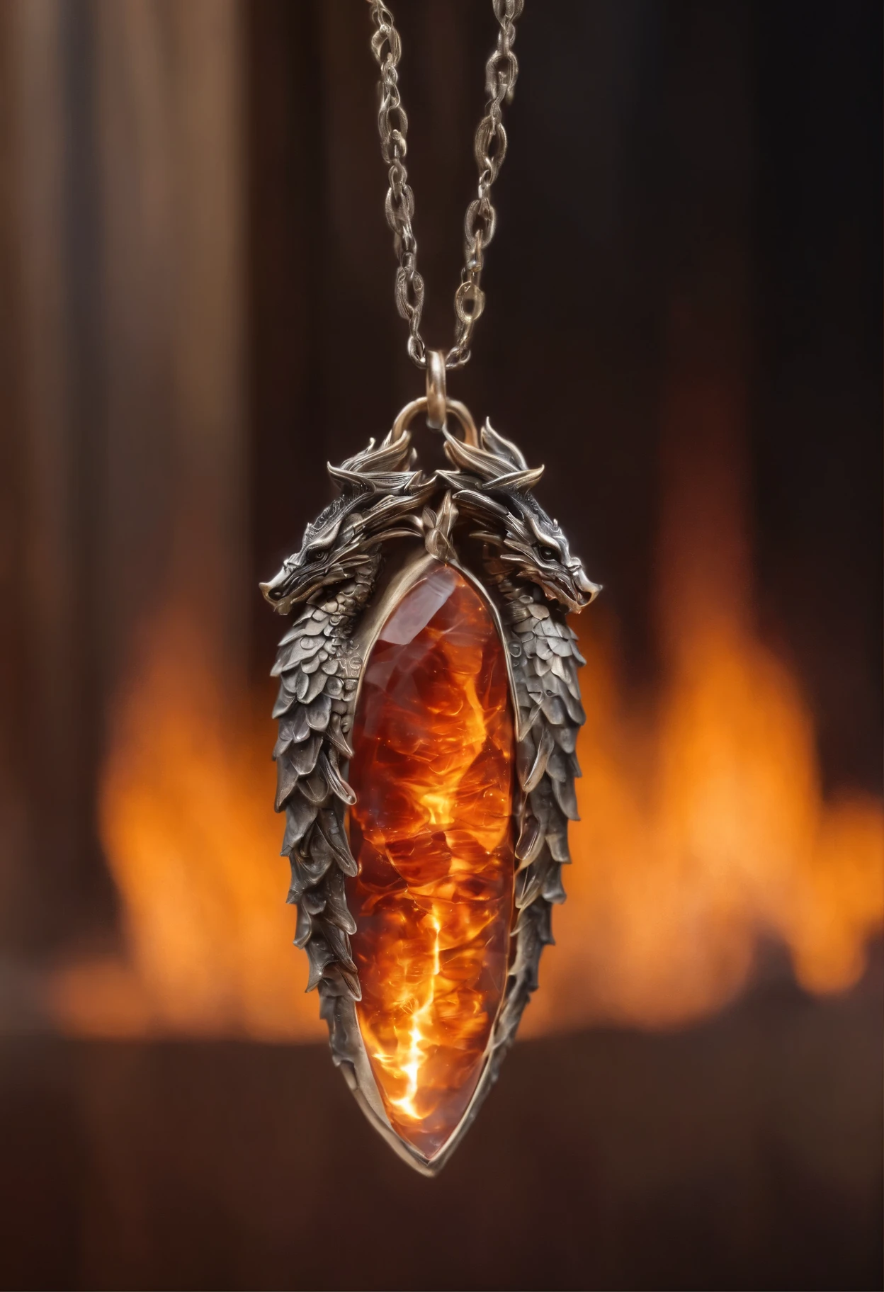 chain, pendant, dragon , fire, talisman, soul stone, soul, pulse, impulse, life