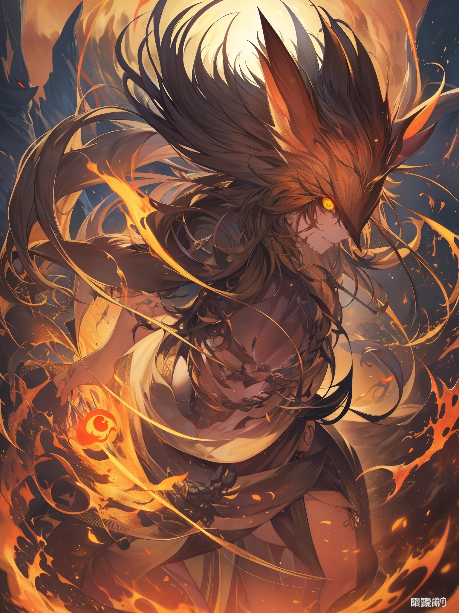 eight hells、Muma Hell、大scorching hell、scorching hell、大Call hell、Call hell、collective hell、black rope hell、Wait for living hell、Kill、steal、Adultery、drinking、lie、wrong view、Offense against a preceptor、Parents, Arahants(Saint)kill、located at the bottom of hell。The size is bigger than the previous seven hells、20,000 yojanas each in length and width(There is also a theory that it is 80,000 yojana.)。Because it's the lowest tier、To reach this hell、Headlong over(at free fall speed)It is said that it will continue to fall for 2000 years.。With all the hardships of the previous seven hells and other places as one minute,、The suffering of Ohana hell、It is said that there are 1000 times more。Kenju、Knife Mountain、Constant suffering such as hot water(minute, moment)receive without。4 yojanas tall、There is a strange demon who has 64 eyes and breathes fire.。His tongue was pulled out and he was hammered with 100 nails.、Tortured by insects and snakes that spit poison and fire、Being made to climb up and down a hot iron mountain。Even the seven hells so far、このMuma Hellに比べれば夢のような幸福であるという。 The lifespan in this hell is、If the human world's 6,400 years old is counted as one night per day, then 64,000 years old is counted as one night per day, which is 64,000 years old.、In human world time, this corresponds to 349 quintillion 2413 trillion 440 billion years.。Also、This period is also called ichichu kalpa.。 As for the explanation regarding the length of this 1st time kalpa,、「This man has an infinite lifespan, but his lifespan is reduced to 100 years.、Also100年に一寿を減ずるほどに、The decrease in life expectancy at the age of 10 is called one decrease.。Also10歳より100年に一寿を増し、Also100年に一寿を増する程に、An increase in age to 80,000 years is called an increase in age.。Let this increase and decrease be a small kalpa.、An increase or decrease of 20 is called ichichu kalpa.」There is also an expression that、This is equivalent to 319.96 million years in the human world.。