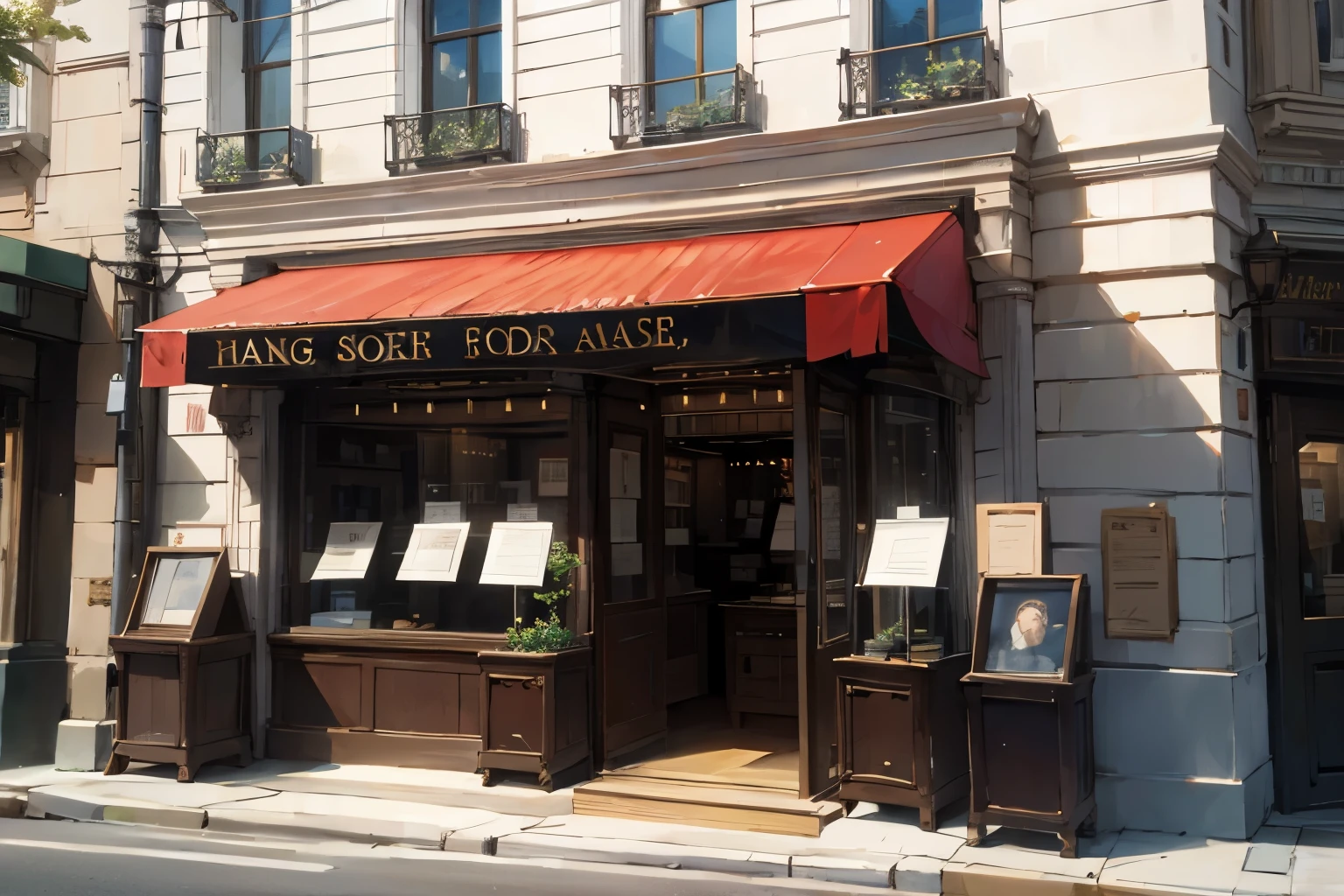 Jewelry store facade
