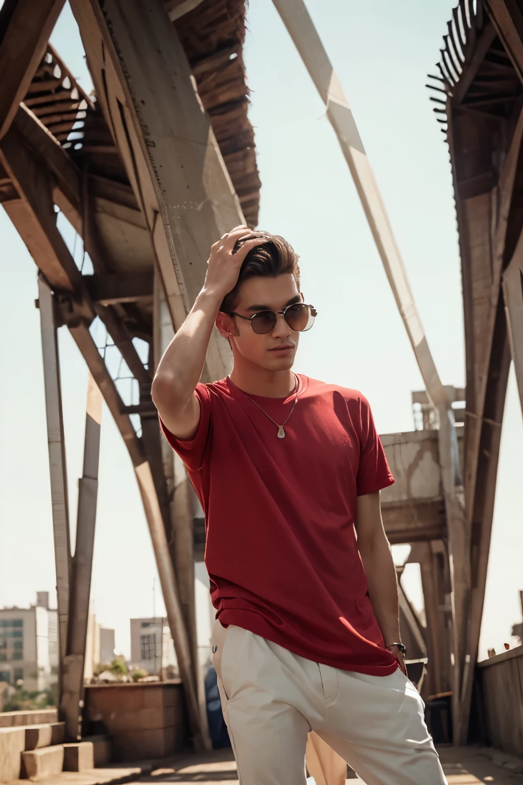 change background Cyberpenk handsome boy, 8k ultra realistic