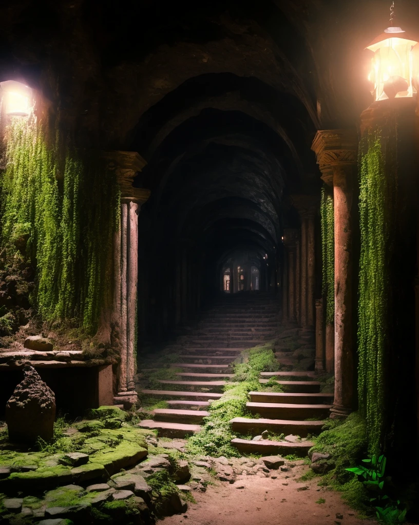 underground spaces, mysterious atmospheres, dimly lit corridors, hidden tunnels, secret passageways, eerie echoes, flickering lights, damp walls, worn-out bricks, rusty metal doors, musty smell, dimly lit candles, flickering torches, ancient symbols, hidden treasures, long forgotten chambers, mysterious carvings, underground rivers, underground cities, abandoned subway stations, hidden societies, secret meetings, underground hideouts, underground gardens, underground markets, underground laboratories, underground tombs, underground catacombs, labyrinthine paths, moss-covered walls, underground waterfalls, underground tunnels leading to unknown depths, echoes of footsteps, mysterious whispers, clandestine activities, damp and cold air, underground mines, hidden underground civilizations, mystical artifacts, ancient rituals, secret societies, flickering lanterns, underground nightlife, subterranean architecture, underground dwellings, underground concerts, secrets of the underworld