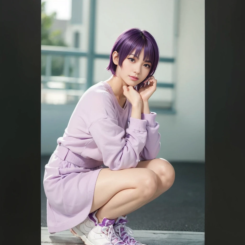 "AYANE FACE" (best quality,ultra-detalhado,Realistic:1.37), retrato, Detailed eyes and facial features, textura de pele delicada e suave, Corpo Perfeito, textura ultra realista, maquiagem perfeita, maquiagem vermelha nos olhos, batom vermelho,  serious expression, cores vivas, maquiagem vermelha em volta dos olhos, cores vivas, olhos vermelhos, maquiagem vermelha nos olhos, ATHLETIC BODY