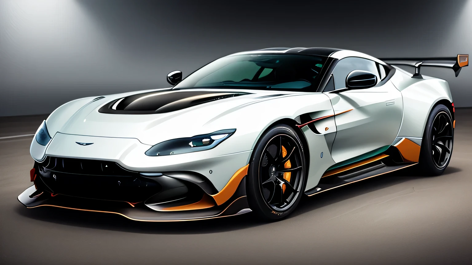 Masterpiece, hyper-realistic, high quality, ASTON MARTIN VULCAN car,