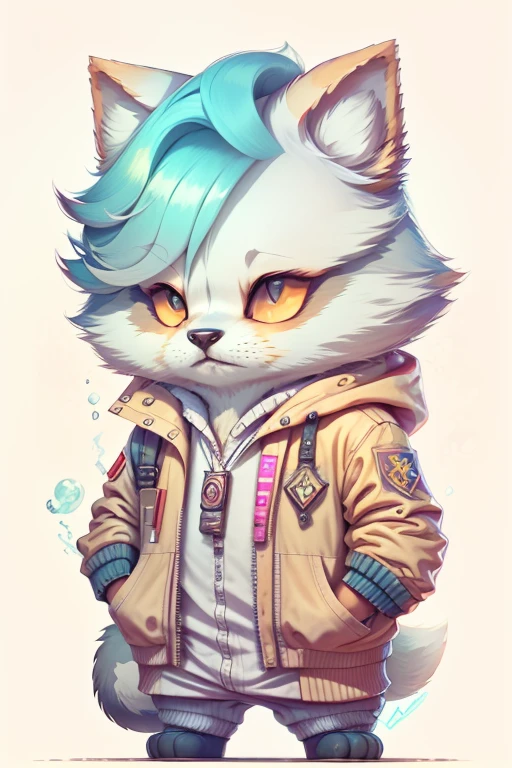 Shetland Sheepdog Cyberpunk