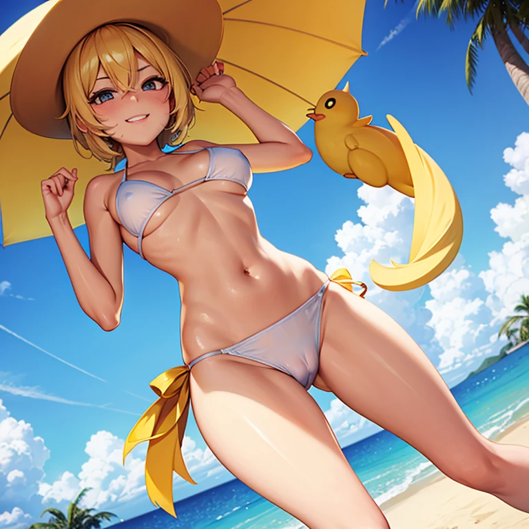 Chica en bikini