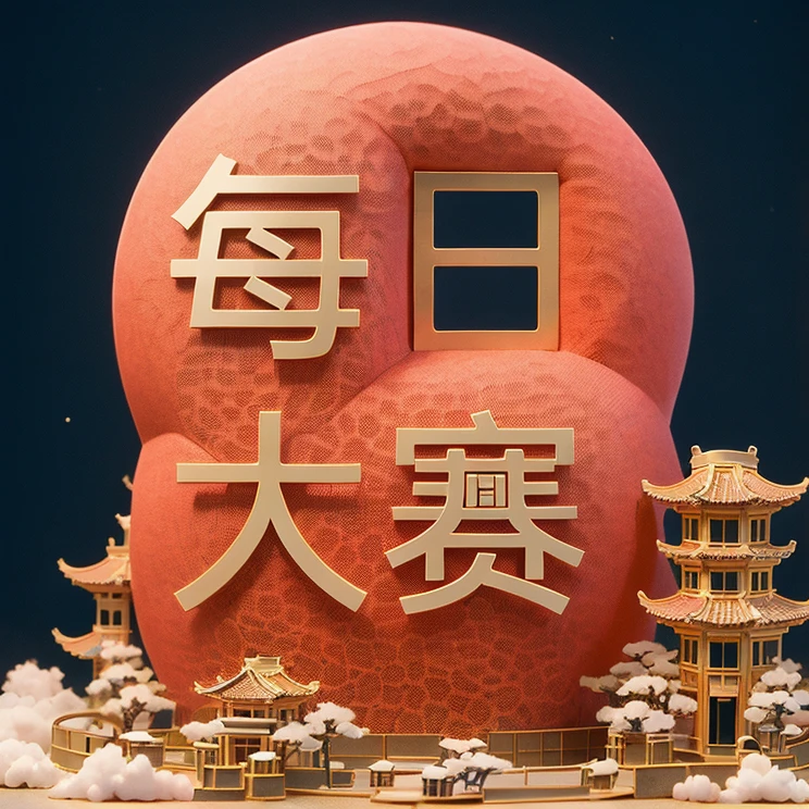 unmanned, full moon，sweet osmanthus，Change，lantern，palace，cloud, Chinese style, masterpiece,Super exquisite,three-dimensional,super rich,Super detailed,32k