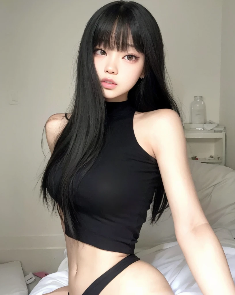 Jennie blackpink sin flequillo