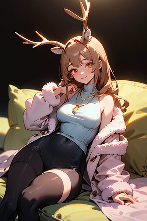 (fluffy anthro furry :1.6),cat girl,dark brown long hair,wavy hair,blue eyes,small breasts,gold fur,gold fox ears,neck fur,pubic fur,armpits fur,ultra detailed fur,naked,,small bell collar,flower hair ornament,in round couch,luxury living room,golden sun light,long window.full face blush,very hot,shy face,:3,looking at viewer,upper body only,high angle, squirting, #cum, #nude,
