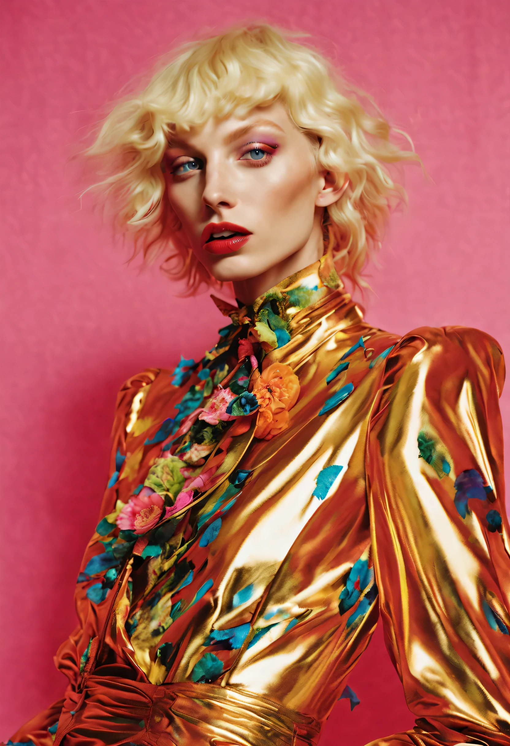 Lili Sumner for Numero Magazine ((style by Miles-Aldridge)),Fashiontography, extreme detail, intricate, unusual, ((Best quality)), ((masterpiece)), ((realistic)), (perfect), 8k, impulsivity:0.2