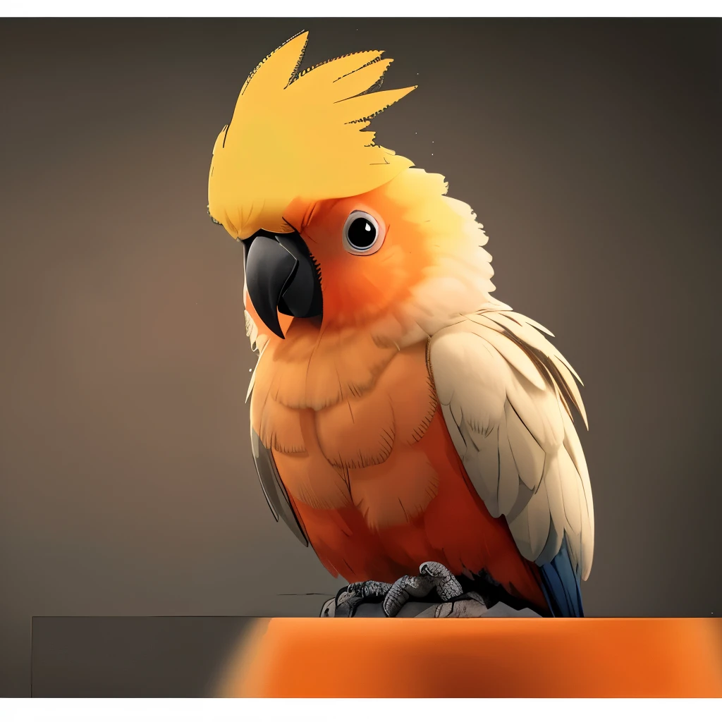 Cute parrots
