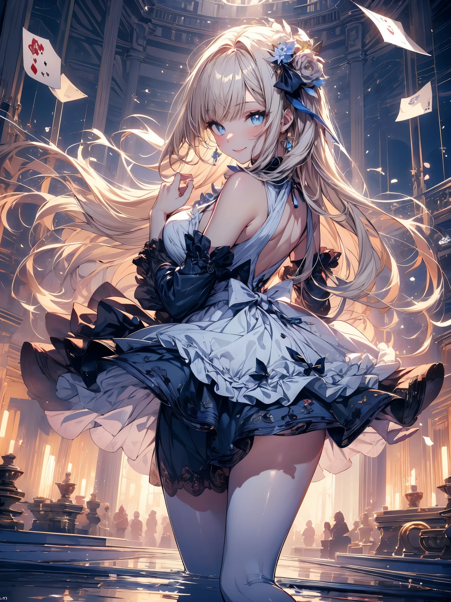  score_9,score_8_up,score_7_up,score_6_up, source_anime, 1girl,solo,looking at viewer,Maid dress, medium breasts, firefly \(honkai: star rail\),  dynamic_lighting, Masterpiece, Best Quality, High Resolution, 8k