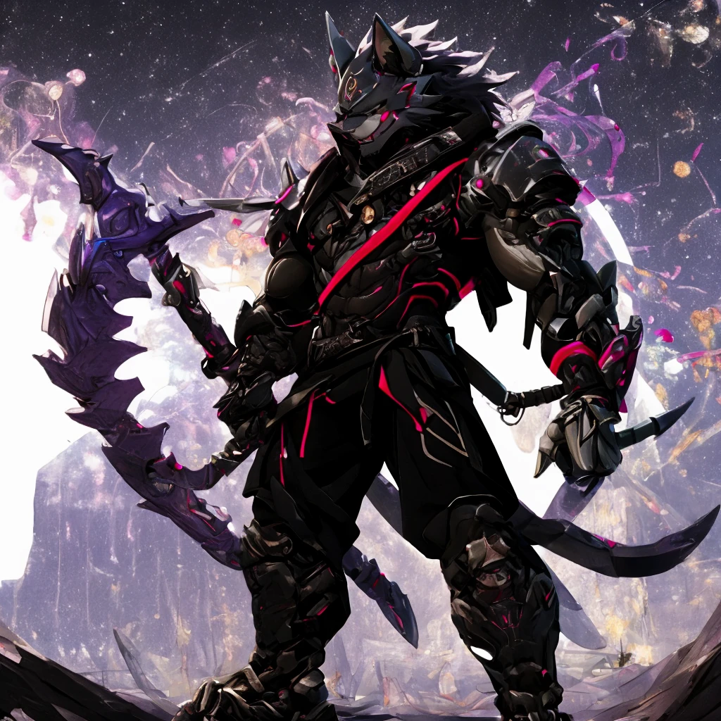 Ciberpunk, oculos de sol, (mechanical lobo claws), long arms, ombros largos, hands with claws, obra de arte, (super detalhado), (antropomorfismo animal), tema gangster, lobo, bonito, sobretudo, luzes fracas, smoke, sombra, Paisagem urbana corrupta, Mais alta qualidade, monofocal, (desnatação: 1.1), Man muscle, corpo todo, Intricado (alto detalhe: 1.1),