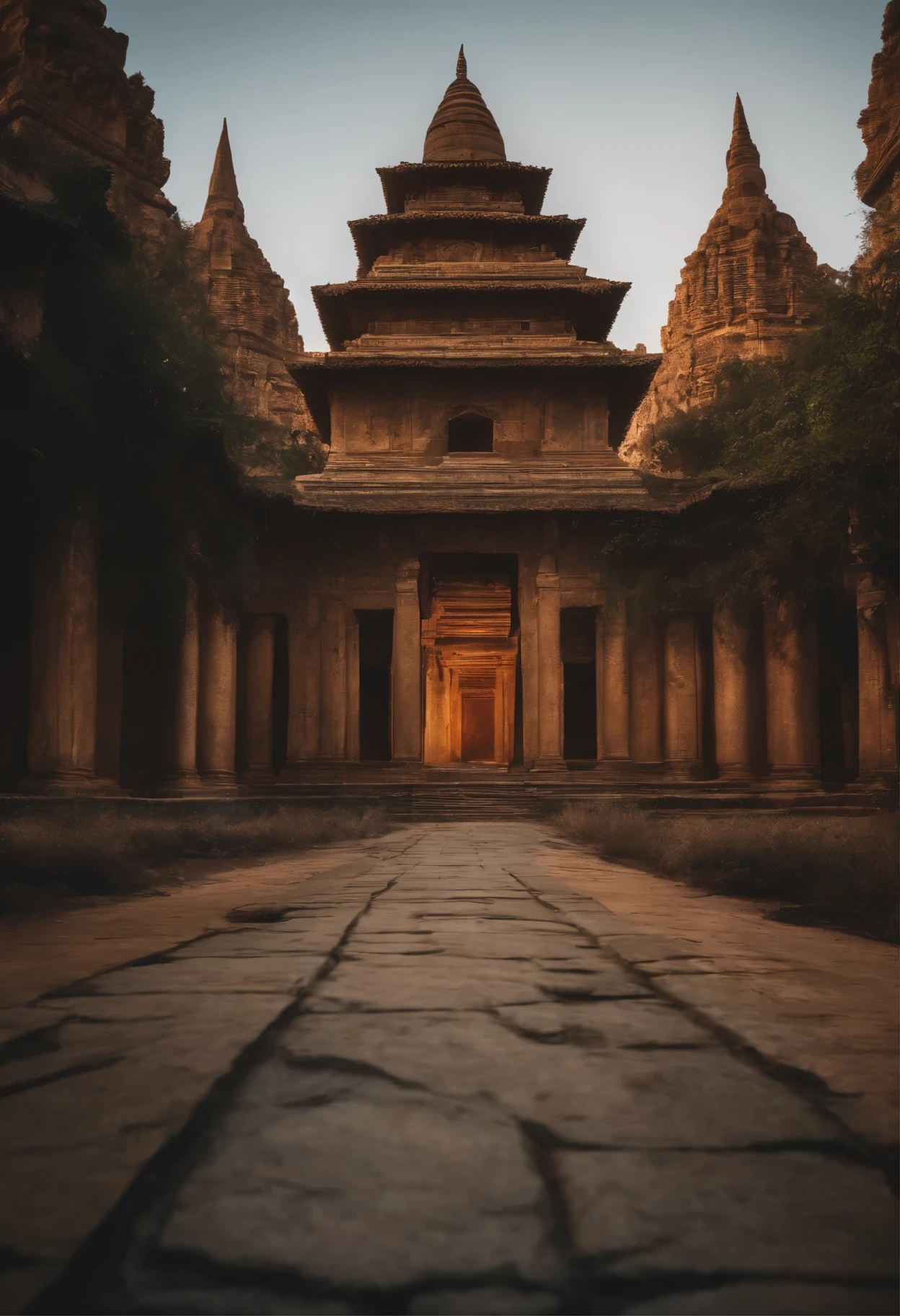 ar=9:16 wallpaper for android phones, huge ancient place, temple, Atlan city,,modern styel, stars, gods, psychopath,8k resolution, ultra high definition, ultra realistic, super detailed,