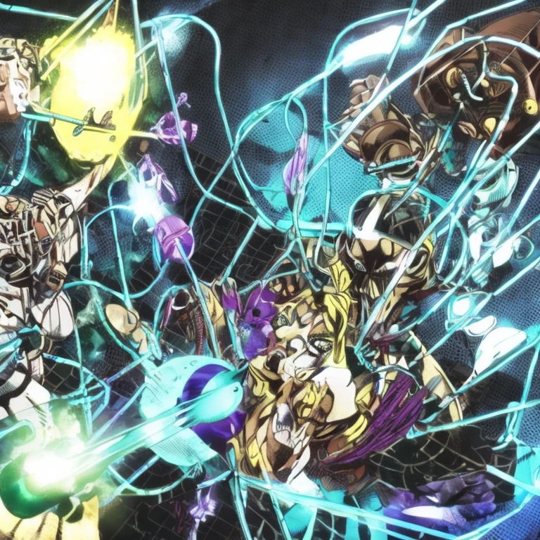 The stand called B3 Sins Requiem has the power to create a dimensional cube space containing the memory of a trapped target. The user can enter the target's memory and change it