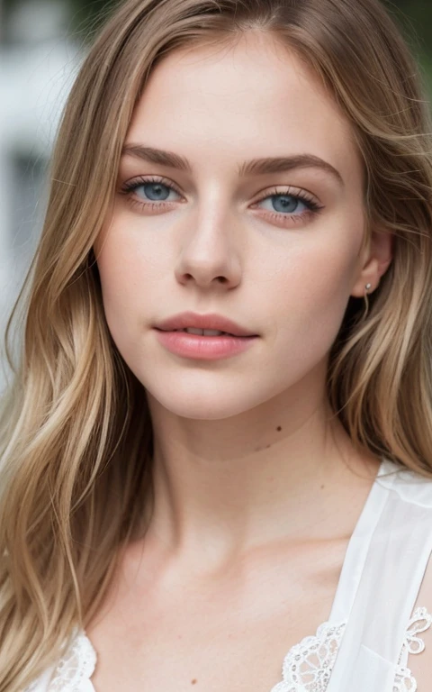 20-year-old woman with blond hair and blue eyes poses for photo, hermosa mujer rubia, hermosa chica rubia, mujer rubia en un, belleza, a photography of a beautiful woman, Tomas de retrato suaves 8K, retrato de una bella modelo, Hermosa sonrisa con la boca abierta en pose de modelo de cuerpo completo.cara perfecta、blusa floral、escote del pecho、Mostrar un vistazo、una minifalda、Eleanova、MOSCOW、Sharapova、Fotos sexys en el exterior、en la calle、Catedral en la parte trasera、movie lighting、Dramatic light
