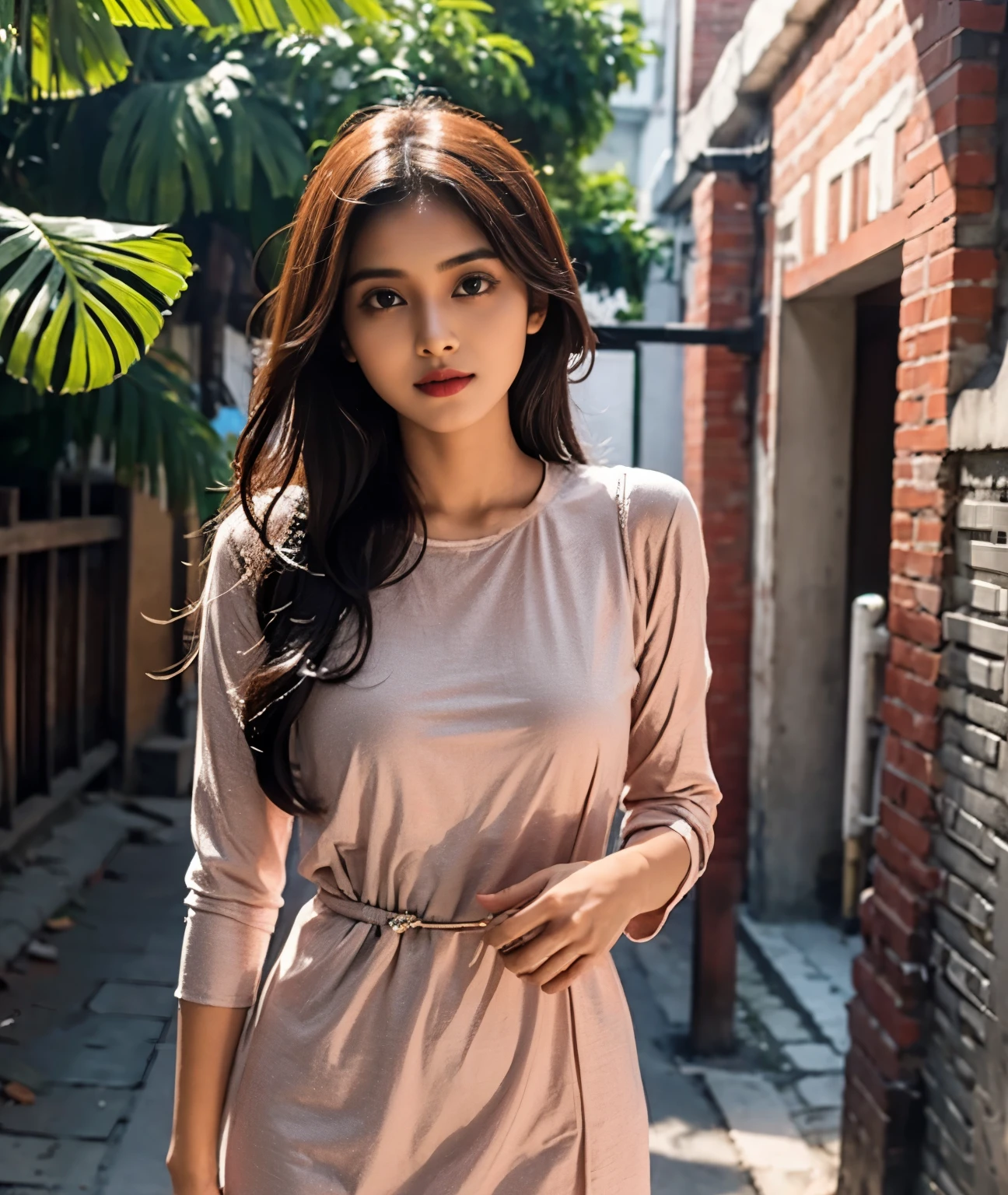 Bangladeshi girl in modern clothes
