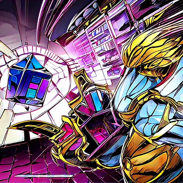 The stand called B3 Sins Requiem has the power to create a dimensional cube space containing the memory of a trapped target. The user can enter the target's memory and change it.