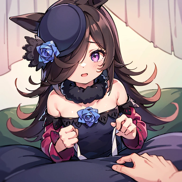 high quality,high resolution,girl,Put on a futon,pay attention to the face