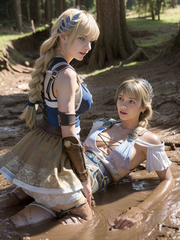 several men,Sophitia being attacked by a man,A man and Sophitia are in close contact、Sophitia and the man,Sophitia and the manの戦い、multiple men,Sophitia being held down by a man,Sophitia's head is held down by a man,Sophitia is attacked from behind by several men.,Sophitia being hugged by a man,Sophitia with mud on her head、Sophitia with muddy face,dirty sophitia,dirty sophitia,upper body up,close up of face,Sophitia with a pained expression on her face,Sophitia frowns..,surreal写真, 泥にdirty sophitia, open your mouth, bright red lipstick, Mud flows thickly over my body, high heels covered in mud, choker with mud, muddy decollete, There's mud on my face, Muddy face, 18 year old woman covered in mud,、 Underbust corset with mud splash, muddy white fishnet tights, hair covered in mud, muddy corset, medium chest size, long legs,, Natural skin texture with plenty of mud, 4K texture, outdoor atmosphere, surreal,Sophitia covered in mud,Sophitia covered in mud、blonde dirty hair,blonde long hair,Braid,blue eyes,jewelry,arm,cleavage,sword,armor,shield,earrings,single Braid,belt,covered nipples,armored ドレス,hair ornaments,holding arm,very long blonde hair,lips,bare shoulders,bangs,gloves,hair ribbon,necklace,skirt,clavicle,feather,revealing clothes,bangle,elbow gloves,greek clothing,Braided ponytail,High resolution, scenery,masterpiece,very dirty clothes,dirty smell,lie on your back in the mud,swim in the mud,fall into the mud