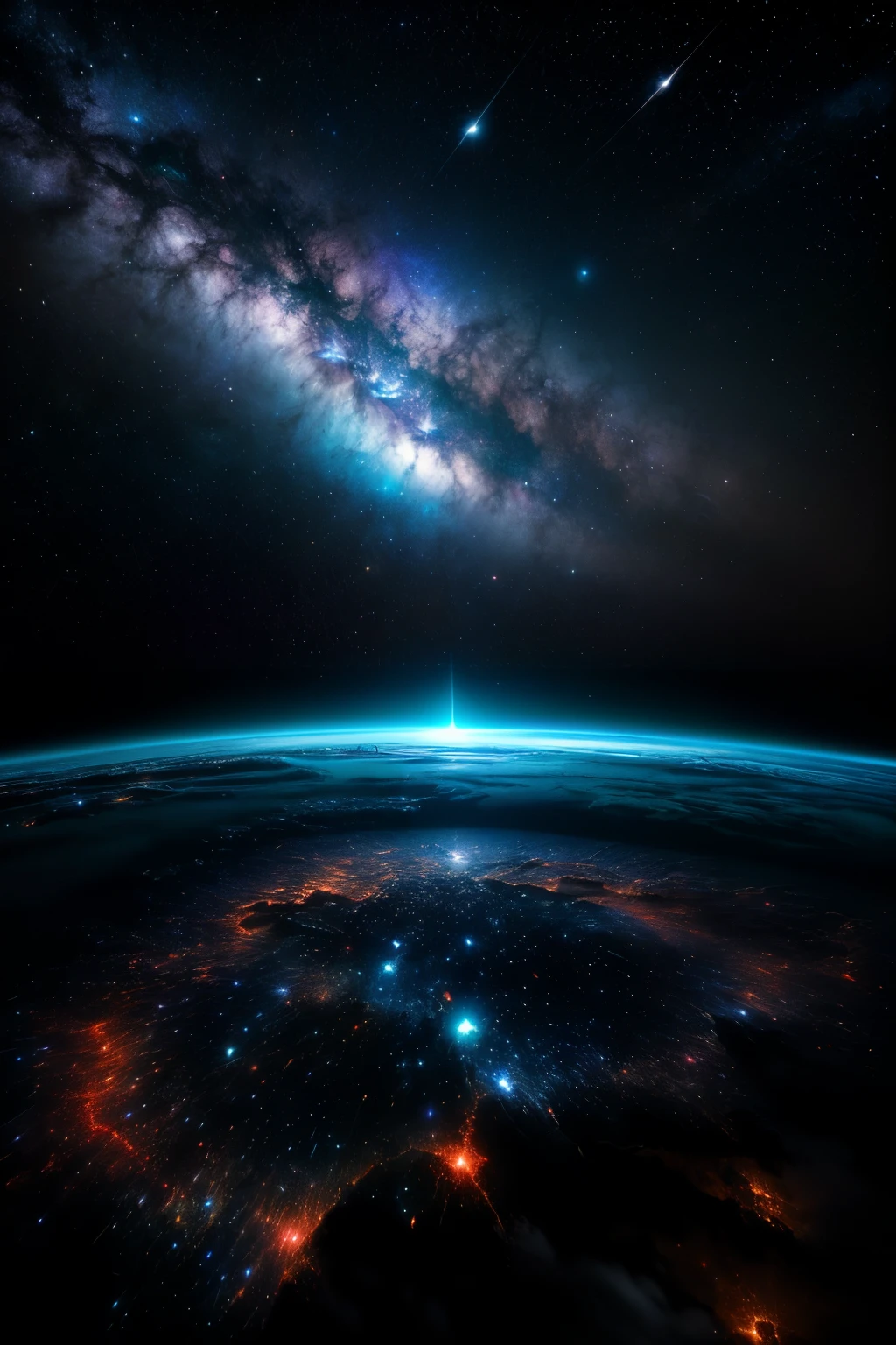 (RAW style, masterpiece, best quality, ultra-detailed), a dark room, star-studded sky, nebula, unique and very realistic style, (cinematic look), (hyperdetailed), insanely intricate, (high contrast), (low noise), (pinpoint sharpness), RAW photo, photorealism, photorealistic, (exposure blend: 1.1), (HDR: 1.0), (cinematic light: 1.0), (infinitesimal details), (exquisite texture), (outer space elegance), (mesmerizing cosmic scenes), (unparalleled clarity), (gripping