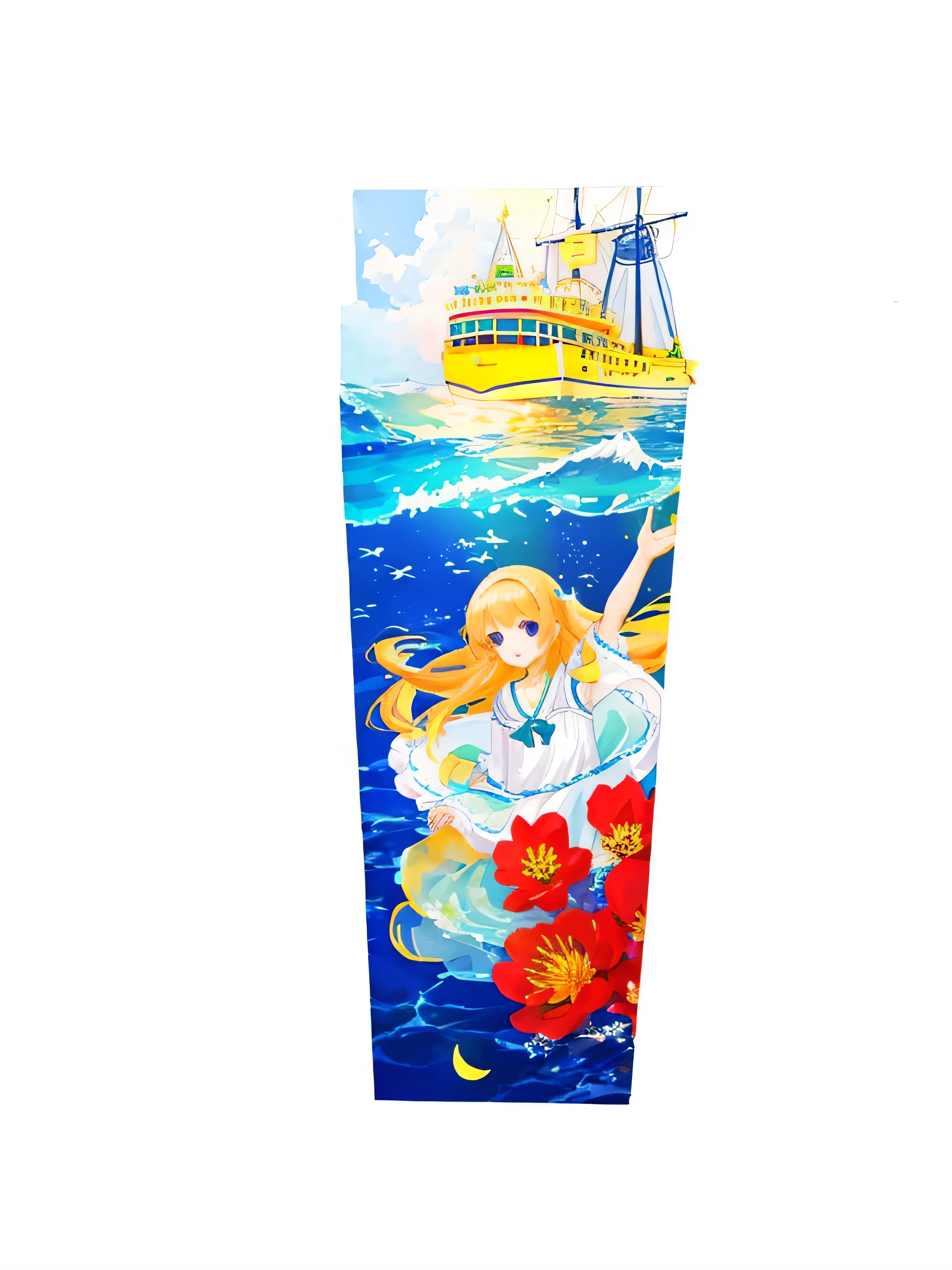 Ocean、beautiful girl
