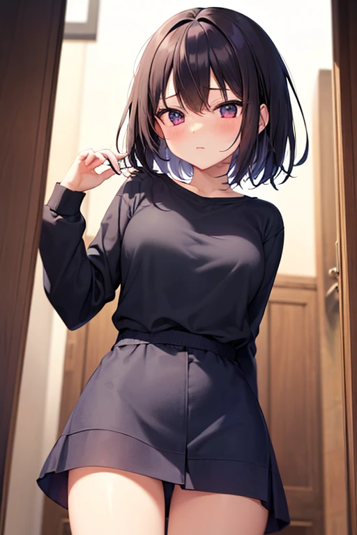 master piece,anime style,girl,short hair,sex