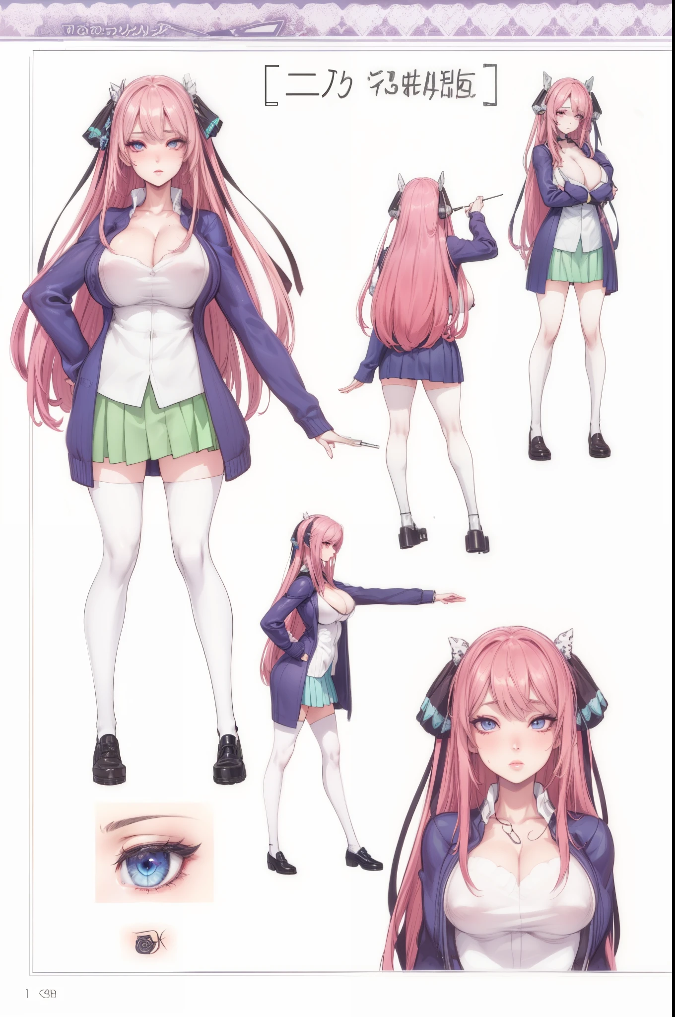 (best quality,4k,8k,highres,masterpiece:1.2),ultra-detailed,(realistic,photorealistic,photo-realistic:1.37),

huge_breast,short_skirt, big breasts,

portraits,vivid colors,studio lighting,lively background,sharp focus,emotional expression,painterly style,dynamic composition,bold brushstrokes,soft lighting.