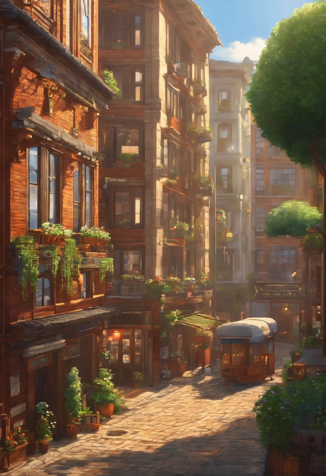 Windows offer views of the city、There is a bed and a bookshelf, beautiful detailed pixel art, by Kubisi art, studio ghibli and and mumford, tokyo anime scene, detailed pixel art, Hasui Kwase, Lofiato, ( ( ( ( ( and mumford ) ) ) ) ), detailed pixel artwork, inspired by Hasui Kawase